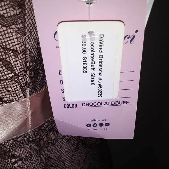 🌻 | SPRING CLEARANCE | DaVinci A-Line Bridesmaid/Prom Dress, size 8 - Picture 8 of 8